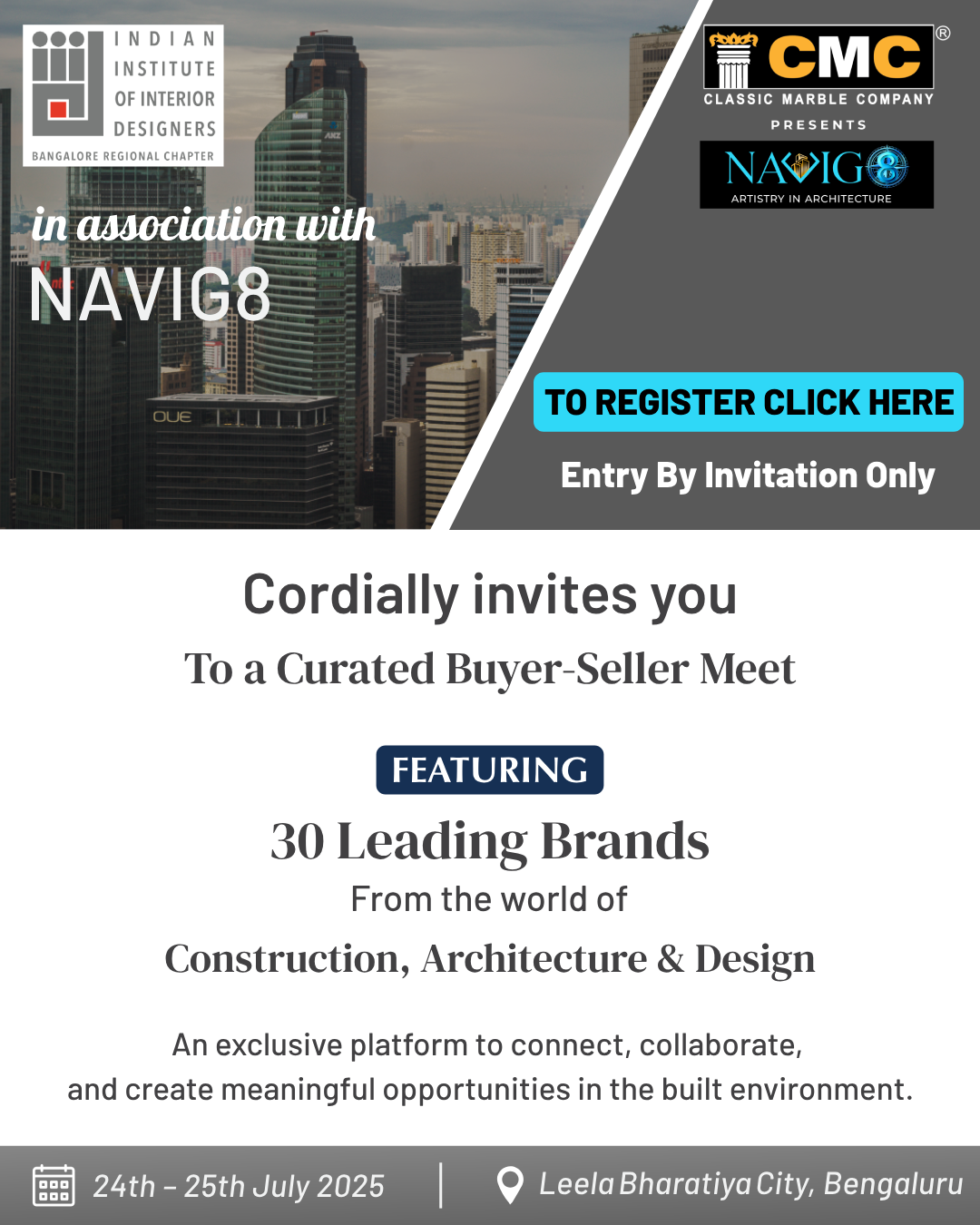 IIID  NAVIG8 Invitation Poster