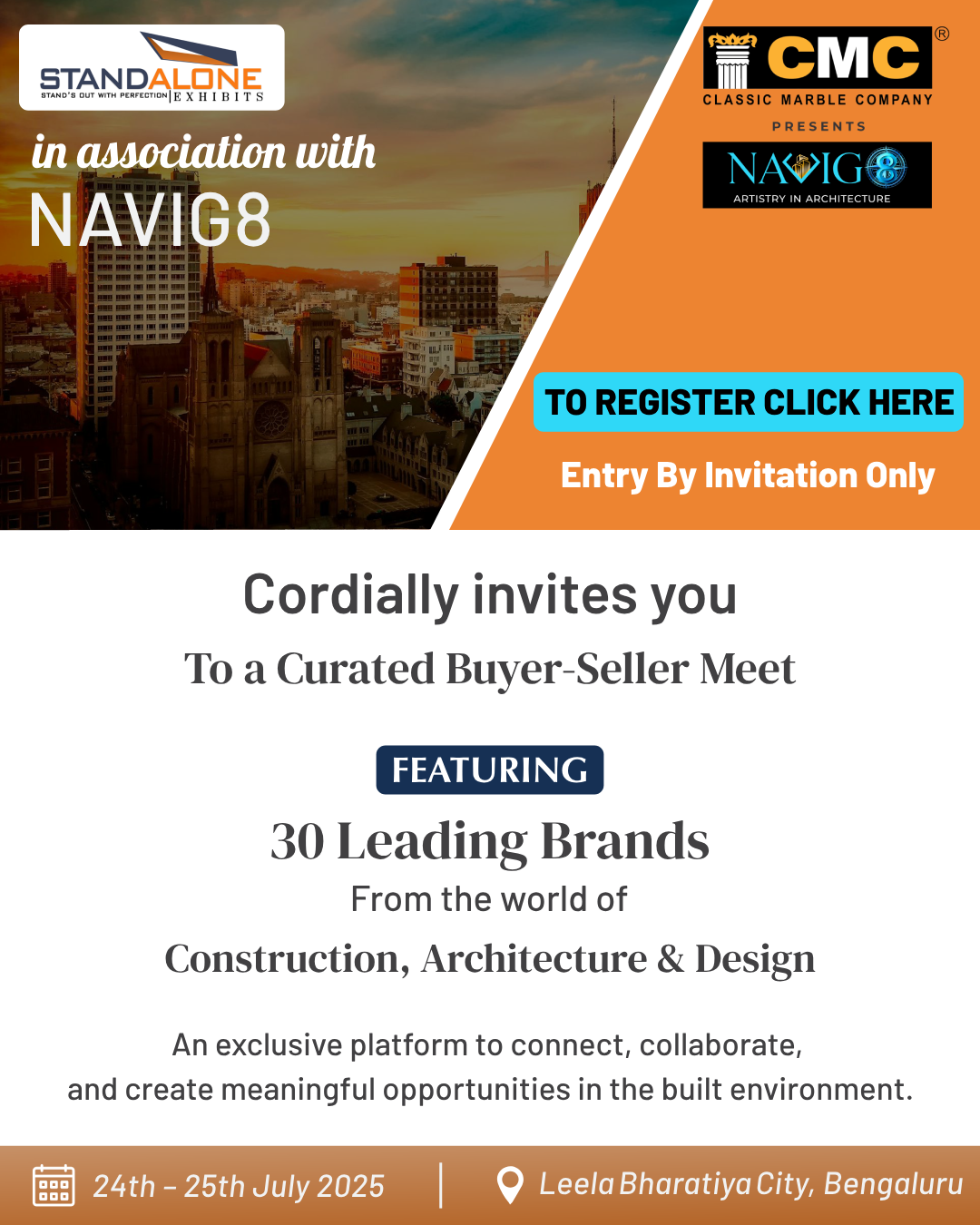 STANDALONE  NAVIG8 Invitation Poster