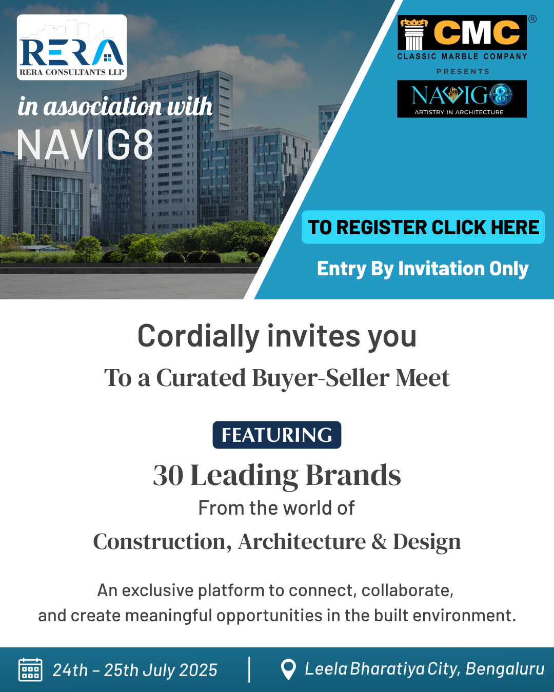 rera  NAVIG8 Invitation Poster